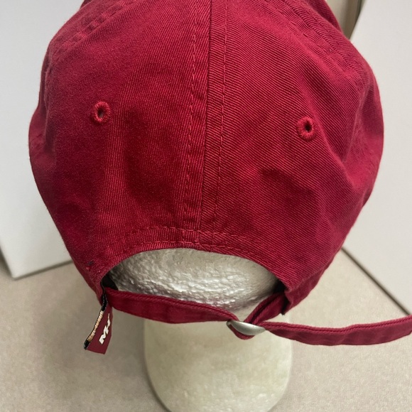 Miami Heat New Era 9Twenty Strapback Hat Dad Cap Adjustable Red OSFM NBA - Picture 3 of 8